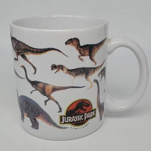 Taza de café blanca vintage Jurassic Park Dinosaurios Dakin muy buen estado  - Imagen 1 de 5