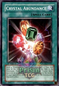 1st Ed Crystal Abundance FOTB-EN035 Yugioh - Picture 1 of 1