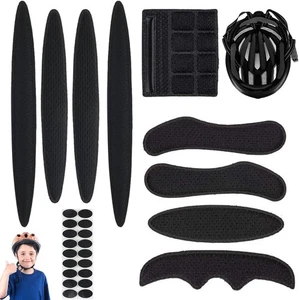 Fahrradhelm Polster Schaumstoffpolster Klettpunkte Kit, Universal Fahrradhelm Pa - Bild 1 von 7