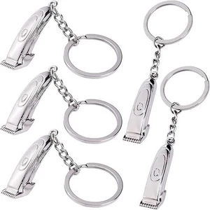 5 piezas Cortapelos Colgantes Llavero - Regalo Ideal para Peluqueros - Imagen 1 de 7