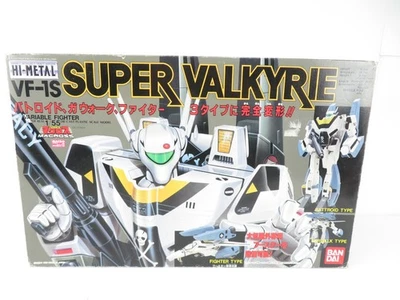 Bandai Hi-METAL Macross 1/55 VF-1S Super Valkyrie Robotech Skull Leader Takatoku - Imagen 1 de 4