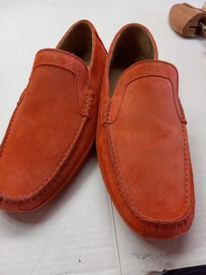 Mocasines de gamuza salmón Harry's of London. Talla 12. Hombre. En buen estado. Foto 1 de 4