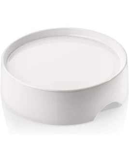 CatGuru Food Table for Cat Bowl, 7.7 Inch x x 2.3 Inch, Marshmallow - Picture 1 of 7