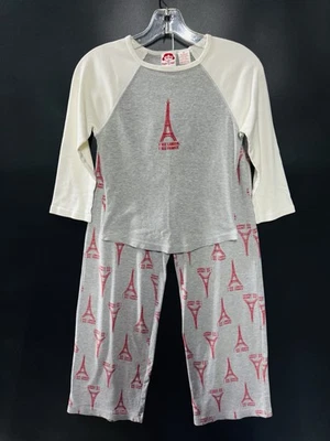Juego de pijama para mujer FRED IS ROJO XS vintage Y2K Torre Eiffel ropa de salón Foto 1 de 4