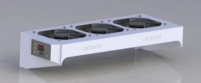 NICROMI DEYE SUN Inverter refrigeración radiador carcasa radiador para termostato 3x120 mm (SG04LP3)