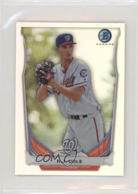 2014 Bowman Bowman Scout Top 5 Prospects Mini Chrome Refractors AJ Cole #BM-WN2 - Image 1 of 2