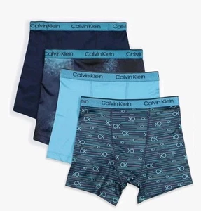 Boys Calvin Klein 4- Pack Boxer Briefs Size Large - Picture 1 of 1