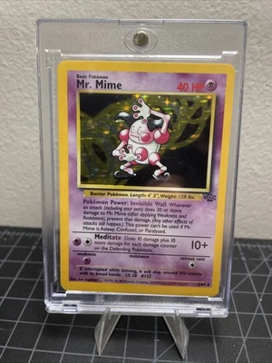 1999 Pokémon Jungle Mr. Mime #6/64 – Holo – NM-Mint – WOTC Vintage - Image 1 of 4