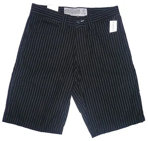 Herren Herren AEROPOSTALE Aero Nadelstreifen Skate flache Vorderseite Shorts neu mit Etikett #7261 - Bild 1 von 2