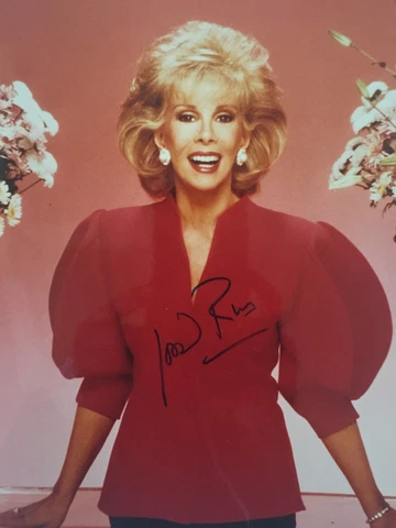 Joan Rivers IN-PERSON Autograph Photo Cover