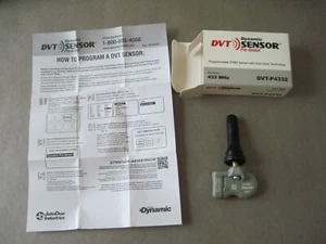 Dynamic DVT-P4332 Programmable TPMS Sensor 433 MHz Dual Valve Technology NEW - Picture 1 of 5