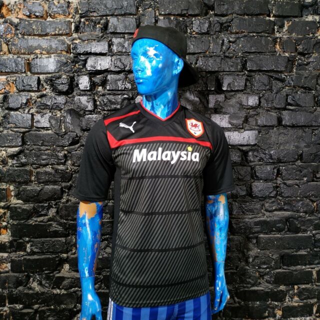 Cardiff City Home football shirt 2019 - 2020 Adidas DP3532 Polyester Mens  Size L