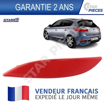 REFLECTEUR CATADIOPTRE ARRIERE GAUCHE RENAULT MEGANE 3 BREAK ESTATE 265650004R - Photo 1/4
