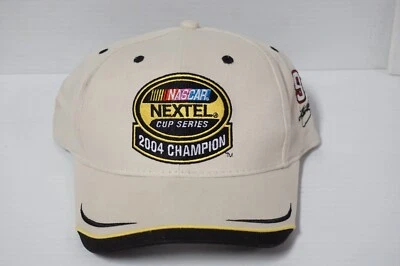 Sombrero auténtico vintage Kurt Busch 2004 NASCAR Nextel Cup Series Champion Chase Foto 1 de 4