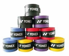 10pcs Absorb Sweat Racquet Grip Tape Stretch Band Tennis Squash Badminton Grips