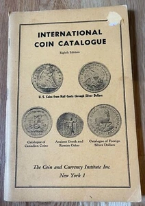 International Coin Catalogue by Robert Friedberg - 8th Edition 1960 - Picture 1 of 2
