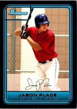 2006 Bowman Chrome Draft Picks & Prospects Jason Place #DP5 Boston Red Sox