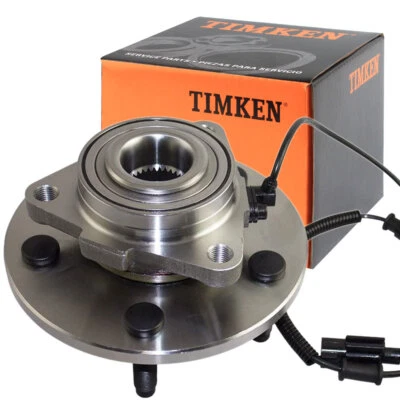 TIMKEN 前轮轴承轮毂组件带 ABS 适用于 2009 2010 年 2011 道奇 Ram 1500 — 第 1/4 张图片