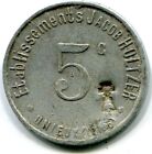 monnaie de nécessité - Unieux - Etablissement Jacob Holtzer  - 5 centimes