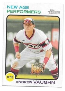 Heritage ANDREW VAUGHN 2022 Intérpretes de la Nueva Era - CHICAGO WHITE SOX - #NAP-25 - Imagen 1 de 1
