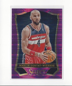 2013-14 Select Prizms Purple #83 Marcin Gortat Wizards /99  
