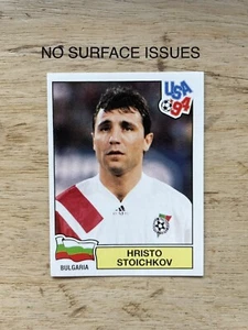1994 Panini World Cup USA 94 STOICHKOV 1st WC Sticker #295 Bulgaria ROOKIE S1 - Picture 1 of 2