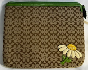 Vintage Coach Sleeve Pouch NWT Defect Never Used READ DESCRIPTION - Picture 1 of 9