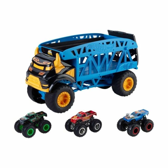 Monster trucks como brinquedos para crianças conjunto de