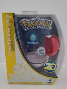 2016 Pokémon 20th Anniversary Manaphy 490 Pokéball Figure Limited Edition - Picture 1 of 5