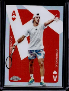 2024 Topps Chrome #CAS-FC Francisco Cerundolo Aces - Picture 1 of 2