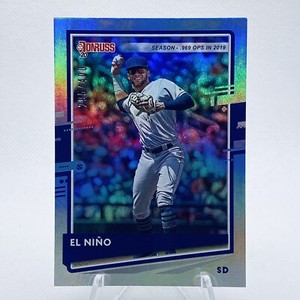 2020 Donruss Season Stat Line Variations #83 Fernando Tatis Jr. /400