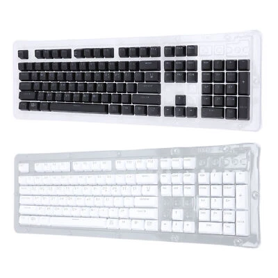 104x Keycaps Set ABS Korean Keyboard Keycaps Replacement For 61 64 68 84 87 - Image 1 of 4
