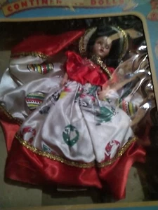Continental Dolls Vintage Red Festive G4 - Picture 1 of 1