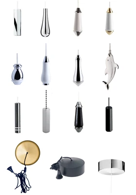 Bathroom Light Pull Cord For Light Switch ~ Chrome Porcelain Modern Traditional - Image 1 of 3