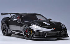 ZD AUTOart 1:18 Black CORVETTE C7 ZR1 Racing Sports Model Diecast Metal Car BN