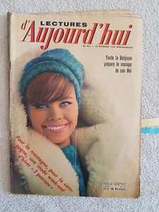 LECTURES D'AUJOURD'HUI N°432 10/12/1960 PASCALE PETIT BAUDOUIN ROMAN-PHOTO ANGLA - Picture 1 of 8