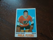 1970-71 OPC BERNIE PARENT HOCKEY CARD