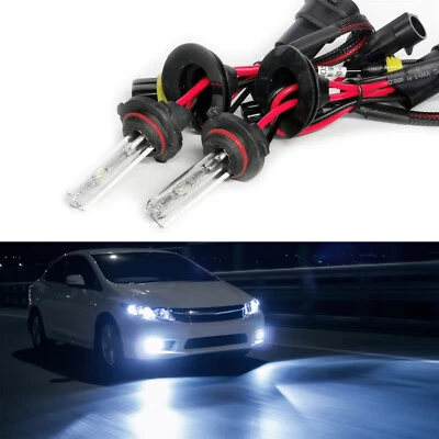 9006 8000K Ice Blue HID Bulb 35W Xenon Headlight Replacement for 13 Honda Civic - Image 1 of 4