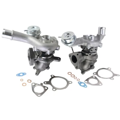 Left &Right Turbo Turbocharger Fits 2010-2019 Ford Explorer Flex MKT MKS 3.5L V6 - Image 1 of 4