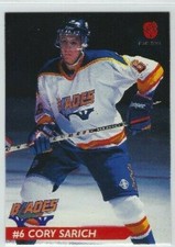 Cory Sarich 1995-96 Saskatoon Blades (WHL)