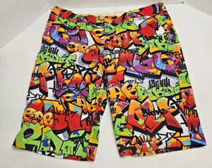 Pantalones cortos de golf Loudmouth LMX Golf Graffiti coloridos para hombre 42 - Imagen 1 de 12