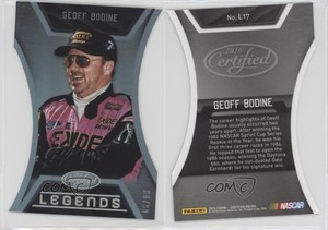 2016 Certified Certified Legends Mirror Silver /99 Geoff Bodine #L17