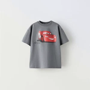 Cartoon Car Boys T-Shirt Summer Clothing New Style Cartoon Short Sleeve Tops Tee - Picture 1 of 10