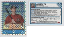 2007 Bowman Chrome Prospects X-Fractor /250 Andrew Fie #BC185