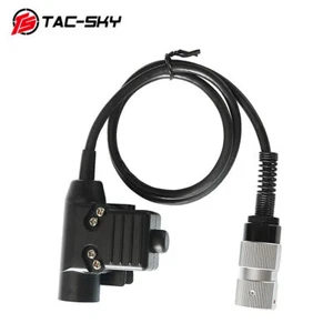 TAC-SKY U94 6Pin PTT Tactical Headset Connector For Military PRC152/PRC148 Radio - Bild 1 von 10