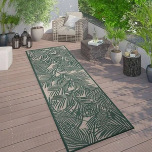 Rugshop Outdoor Rugs and Runners Palm Leaf Textured Indoor Outdoor Rug 2 x 7 Rug - Picture 1 of 11