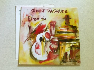 Sonia Vasquez ‎– Lima Tú  (Promo + Promo-Sheet + Foto, Unplayed) - Bild 1 von 4