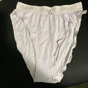 Vintage Sasson Really Hi Cut Undies  Size 6 Lilac NWOT - Picture 1 of 4