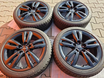 Original Mini F56 F55 F57 JCW 17 Zoll Winterräder 501 Felgen 6856057 DOT20 +7mm - Bild 1 von 4