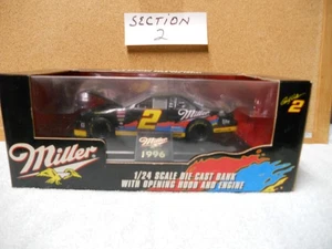 1/24 Race Champ 1996 Premier H.O. bank nascar #2 Miller Rusty Wallace Ford nasca - Picture 1 of 3